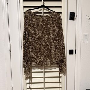 Michael Kors Snakeskin Blouse